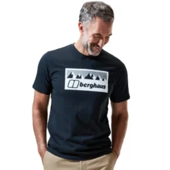 Berghaus Grey Fangs Peak Short Sleeve Tee