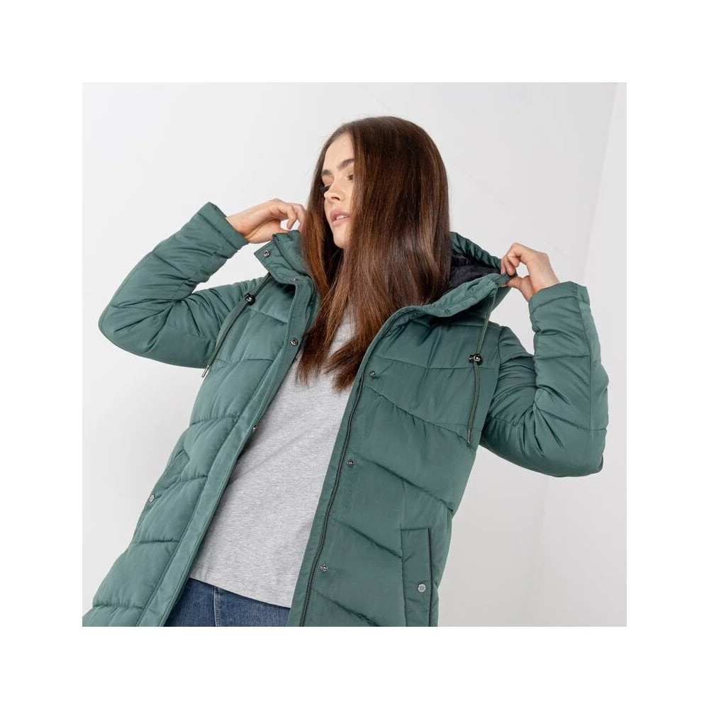 Dare2b Womens Reputable Longline Insulated Jacket - Image 5