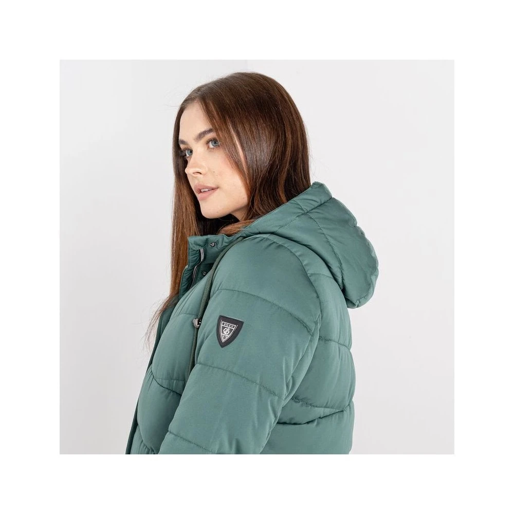 Dare2b Womens Reputable Longline Insulated Jacket - Image 7