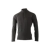 Lasting Wary Merino Wool Long Sleeve Zip Neck Top