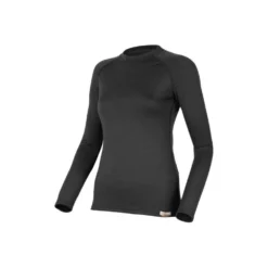 Lasting Womens Atila Merino Wool Long Sleeve Crew Neck Top