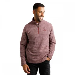 Weird Fish Yorba Recycled 1/4 Zip Fleece